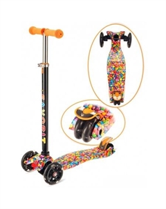 Трехколесный самокат Maxi 4108P-10W Favorit