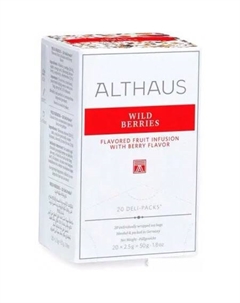Фруктовый чай Deli Packs Wild Berries Дикие ягоды 20 шт Althaus