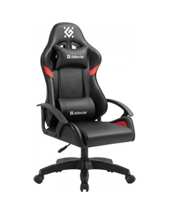 Игровое (геймерское) кресло Sharm (черный/красный) Defender