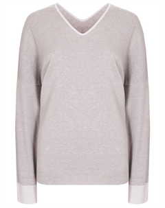 Пуловер кашемировый Le tricot perugia