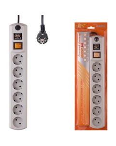 Сетевой фильтр H6 2 м (белый) Most