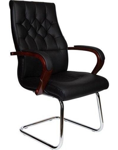 Кресло Боттичелли CF P2338B-L02 (черная кожа) Norden