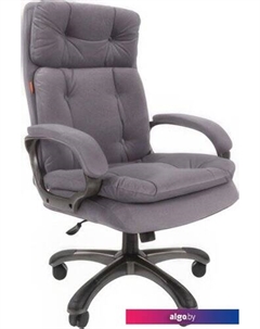 Кресло 442 (ткань T-53 серый) Chairman