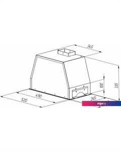 Кухонная вытяжка K 014.5 X Zigmund & shtain