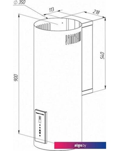 Кухонная вытяжка K 146.4 B Zigmund & shtain