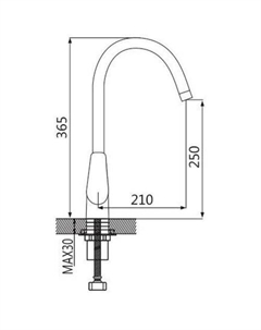 Смеситель S5053 Shevanik