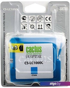 Картридж CS-LC1000C (аналог Brother LC1000C) Cactus