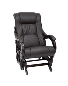 Кресло качалка глайдер dundi серый 69x98x100 см Комфорт
