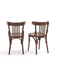 Комплект стульев bistro laredoute коричневый 47x79x46 см Laredoute