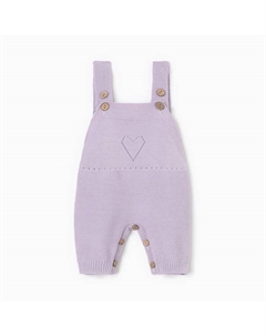 Комбинезон детский вязаный, рост 68-74, лавандовый Minaku