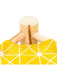 Гамак-кровать для животных «Уютный», 47×42×10 см, жёлтый Пижон