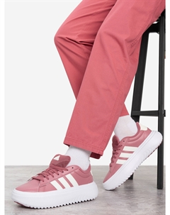 Полуботинки женские, Красный Adidas