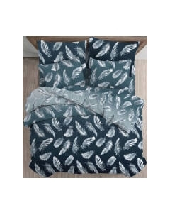 Комплект постельного белья Моё бельё Перо Омбре Б Евро / 71012/1