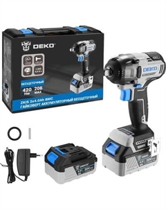Аккумуляторный гайковерт Deko ZKIS / 083-1087