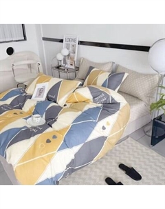 Комплект постельного белья Alleri Сатин Creative 1.5сп / СК-223