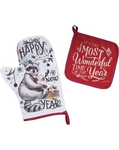 Набор прихваток Доляна Happy new year / 4481088