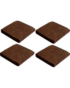 Комплект подушек на стул MATEX Velours Cuadro / 46-615 Matex