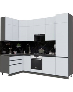 Кухонный гарнитур ВерсоМебель Эко Премиум 1.4x2.7 левая Версомебель