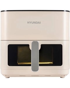 Аэрогриль HYF-9086 (сливочный/черный) Hyundai