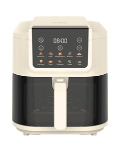 Аэрогриль HYF-9082 (сливочный/черный) Hyundai