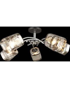 Светильник подвесной (M) 200Вт Е27 SX-N-2230/5 CH+BK Mirastyle