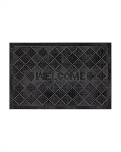 Коврик придверный резиновый PIN MAT 40Х60 40х60-ДОБРО ПОЖАЛОВАТЬ-PIN MAT Comeforte