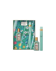 Flora Gorgeous Jasmine: Миниатюра + Флакон для путешествий Gucci