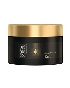 Легкая масляная маска Dark Oil 150 Sebastian professional