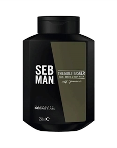Мужской шампунь 3-в-1 Seb Man The Multitasker 250 Sebastian professional