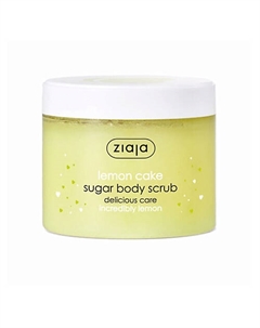 Сахарный скраб для тела Lemon Cake 300 Ziaja