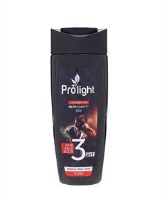 Мужской гель для душа 3 в 1 сила 400 Prolight