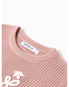 Джемпер детский Love, размер 30 (98-104 см), розовый Kaftan
