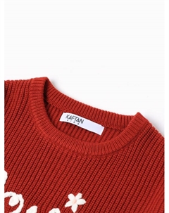 Джемпер детский Love, размер 34 (122-128 см), красный Kaftan