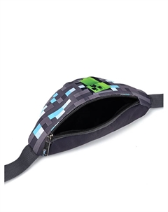 Сумка поясная детская «Пиксельный мир», 20×10×6 см Nazamok kids