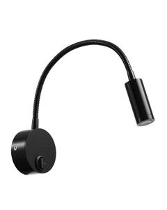 Бра 1953/1BK LED 3 Вт черный 6.5×6.5×41 см Bayerlux