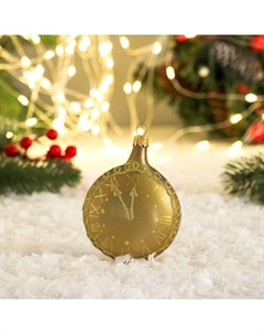 Ёлочная игрушка «Медальон» h=11 см Бирюсинка