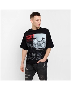 Футболка "ISET", черный, р. 52 Kaftan