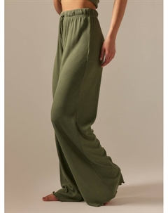 Брюки домашние женские SL HOME Soft Home, размер M, оливковые Sima-land home