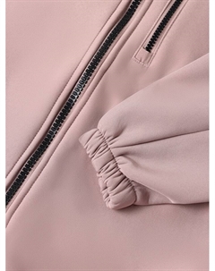 Комбинезон демисезонный для девочек из Softshell на флисе, непромокаемый, бежевый, рост 110 см Minaku