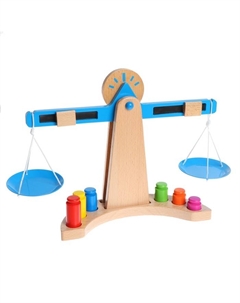 Деревянная игрушка «Весы», игровой набор Лесная мастерская
