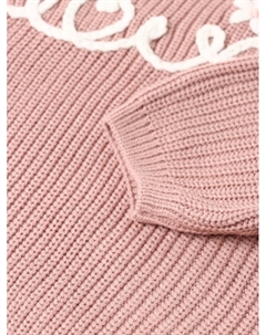 Джемпер детский Love, размер 34 (122-128 см), розовый Kaftan