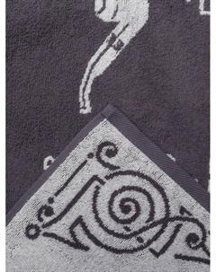 Полотенце махровое «Джентльмен», 50×90 см, 420 г/м², серое Этель