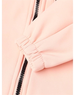 Комбинезон демисезонный для девочек из Softshell на флисе, непромокаемый, персиковый, рост 110 см Minaku