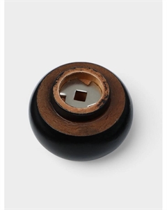 Мельница для специй «Дуновение леса», 15.5×4.5 см, керамический механизм, чёрная Доляна