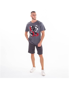 Шорты мужские, цвет антрацит, размер 54 Трикотаж с любовью