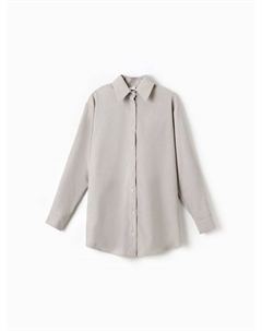 Рубашка женская : Velvet Collection, размер 48, серо-бежевый Minaku