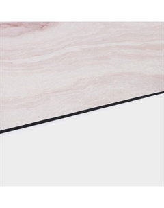 Коврик для дома «Мрамор», влаговпитывающий, 49×79 см, розовый Доляна