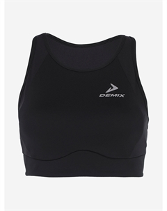 Бюстгальтер спортивный женский, Черный Demix