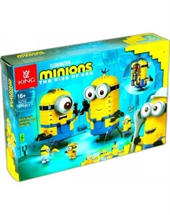 Конструктор A2112 Миньоны и их логово King