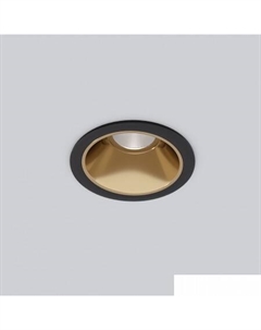 Точечный светильник 25081/LED (черный/золото) Elektrostandard